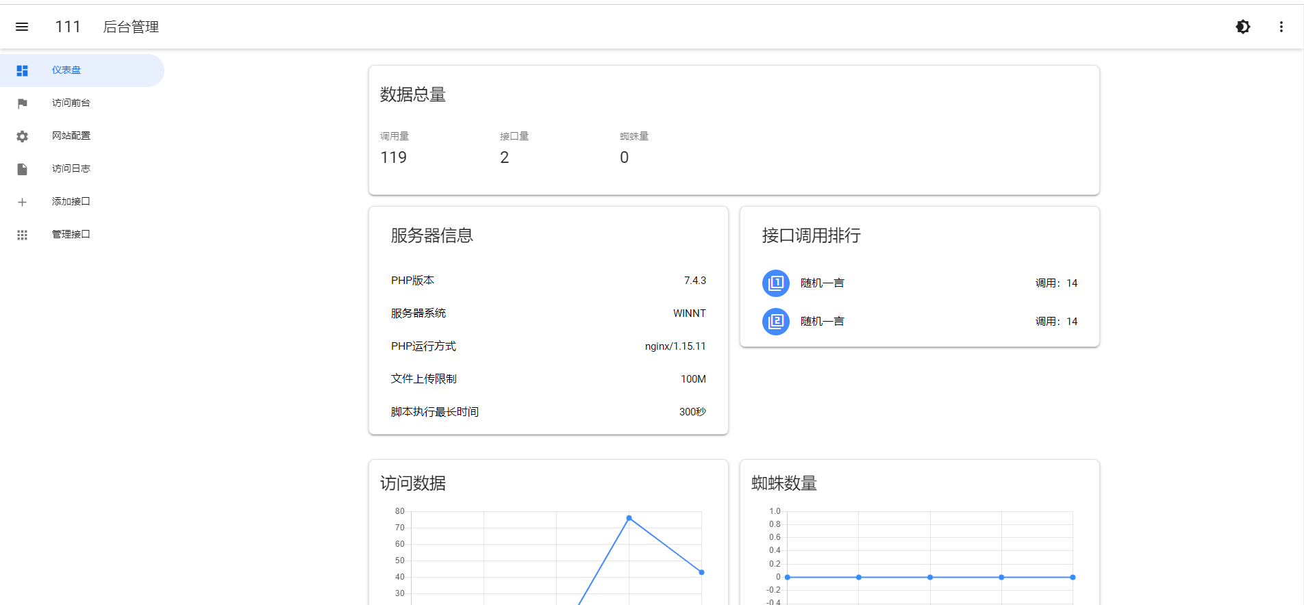 API管理系统：RustApi Ver：1.0