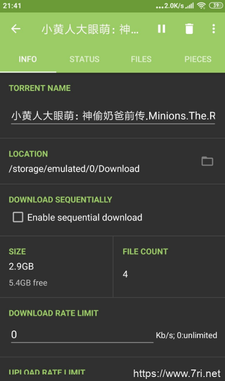 安卓bt下载软件torrdroid 1.7.0