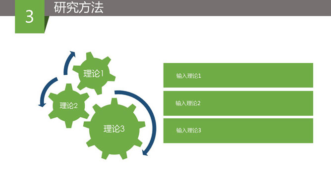 绿色简洁毕业设计PPT模板