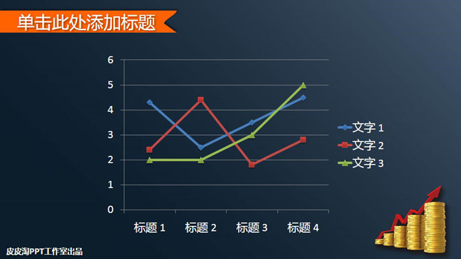 财务数据分析工作总结PPT模板