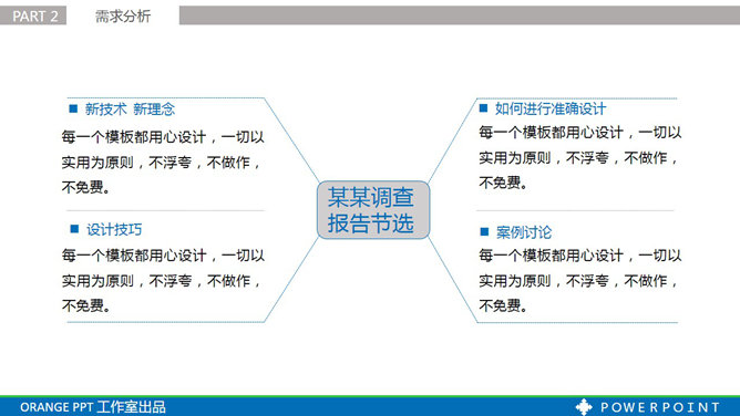 项目合作方案汇报PPT模板