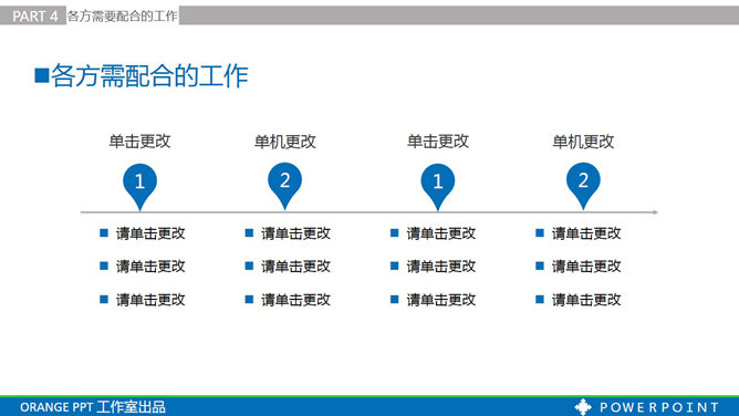 项目合作方案汇报PPT模板