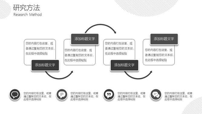 极简毕业论文开题报告PPT模板