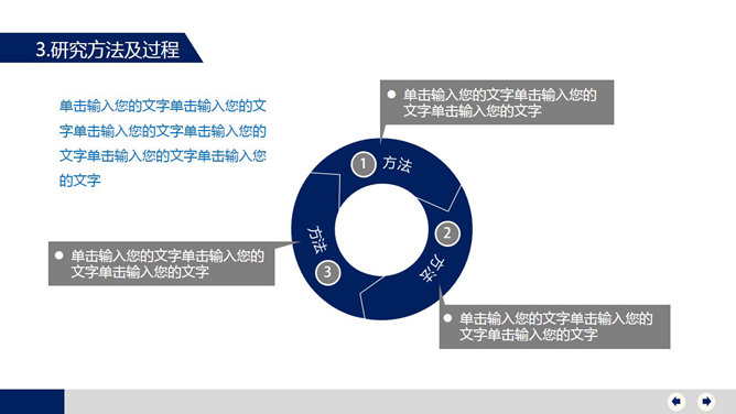 严谨大方毕业答辩PPT模板