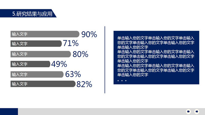 严谨大方毕业答辩PPT模板