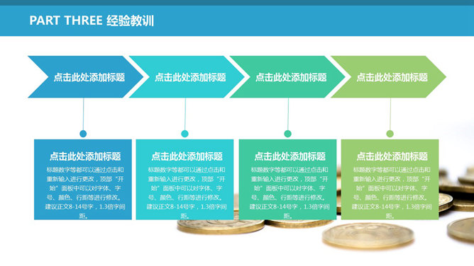 财务财会工作总结汇报PPT模板