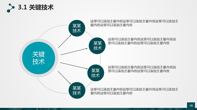 大方实用毕业答辩PPT模板