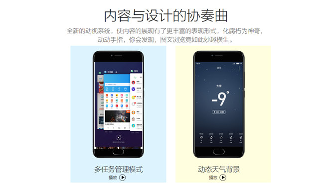 魅族Flyme6系统介绍PPT作品