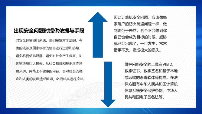 共建网络安全共享网络文明PPT模板