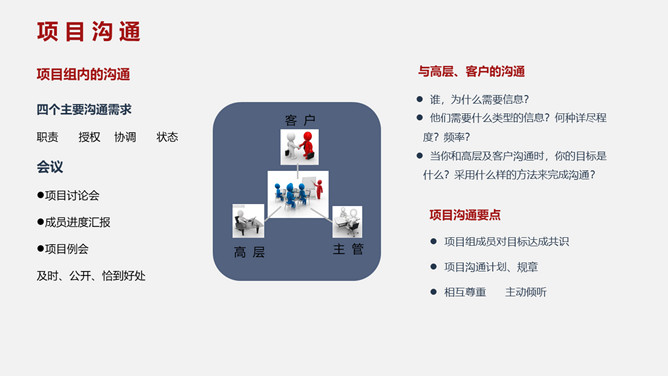 项目管理流程培训PPT课件模板