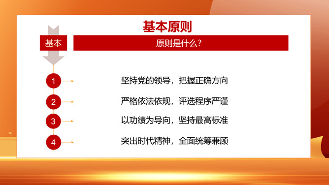 向共和国勋章英模学习PPT模板