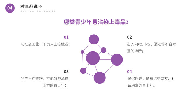 珍爱生命远离毒品教育PPT模板