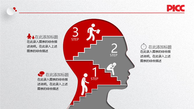 中国人民保险公司中国人保专用PPT模板