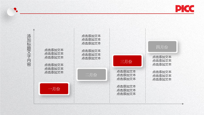 中国人民保险公司中国人保专用PPT模板