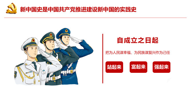 四史学习教育培训PPT模板