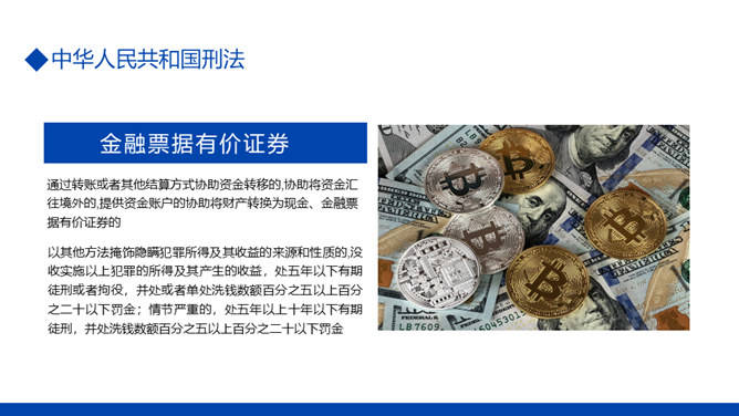 金融反洗钱知识培训PPT模板