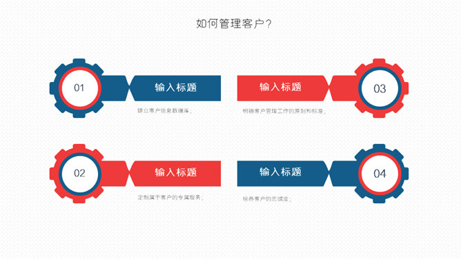 客户关系管理培训PPT模板