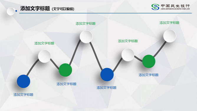 中国民生银行专用PPT模板