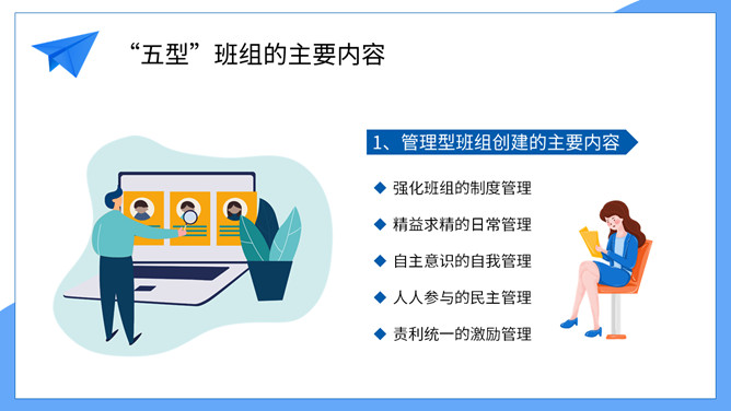 五型班组建设培训PPT模板