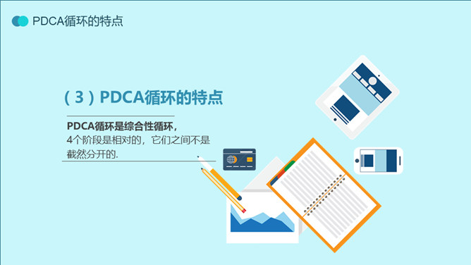 PDCA循环工作方法培训PPT模板