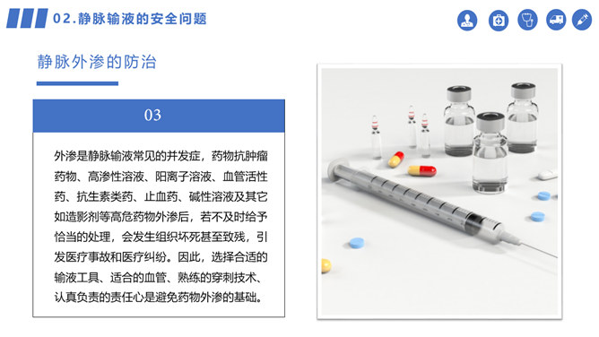 静脉输液的安全管理PPT模板