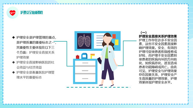 护理安全管理教育培训PPT模板