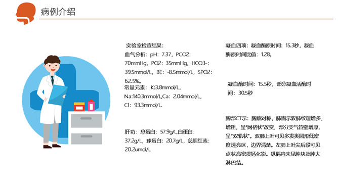 呼吸衰竭护理治疗病例分析PPT模板