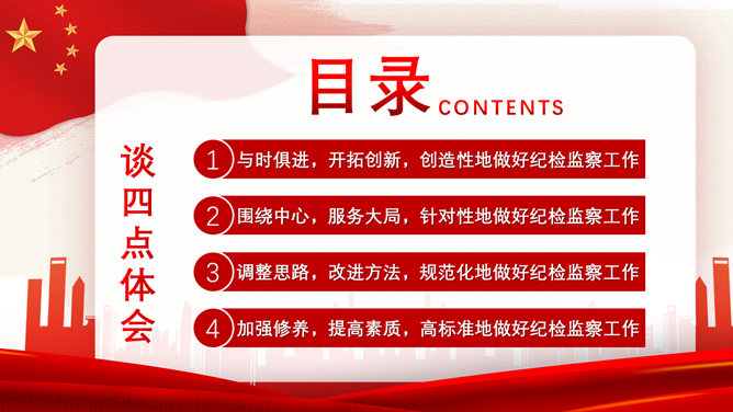 如何做好纪检监察工作PPT模板