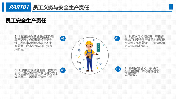 生产车间安全管理培训PPT模板