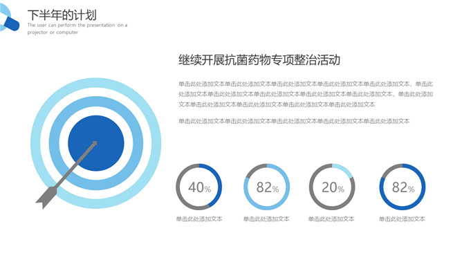 医院年终工作总结PPT模板