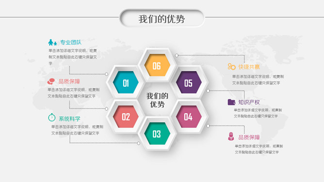 多彩微立体商业项目计划书PPT模板