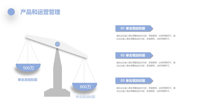 高端大气商业项目计划书PPT模板