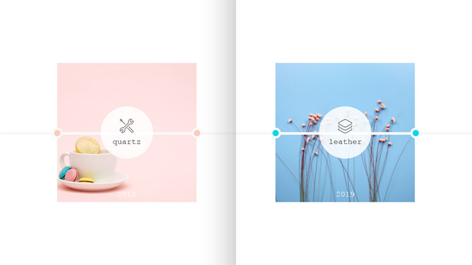 清新翻书效果图文排版PPT模板