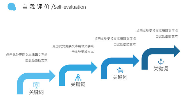 简约通用述职报告PPT模板