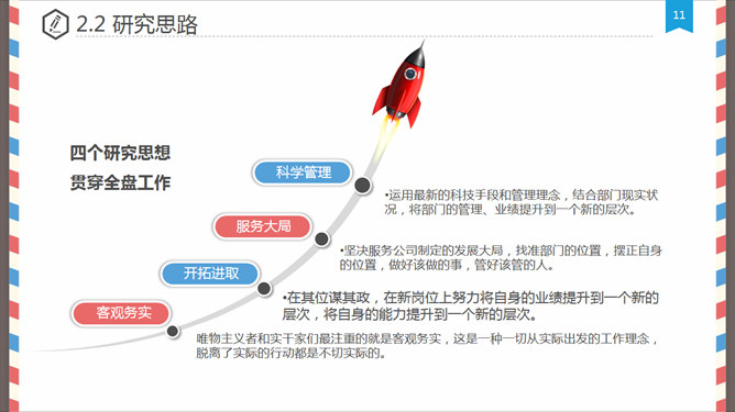 创意信件毕业设计答辩PPT模板