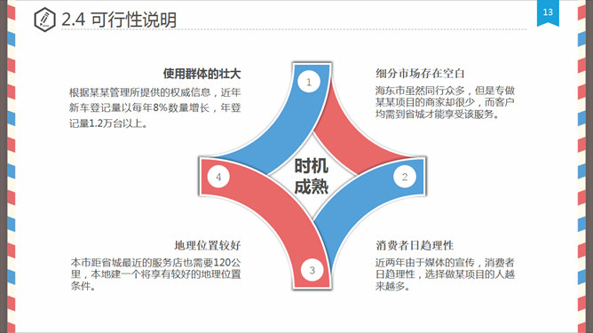 创意信件毕业设计答辩PPT模板