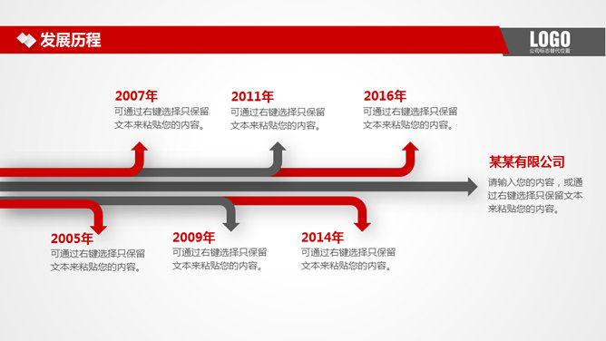 实用大气红色公司介绍PPT模板