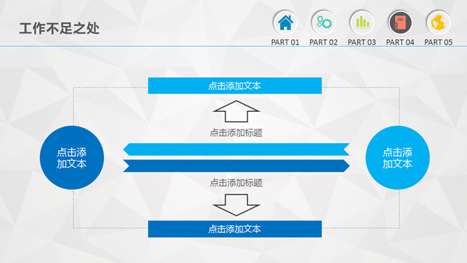 大气实用年度总结汇报PPT模板