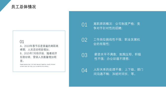 HR人事行政工作总结报告PPT模板