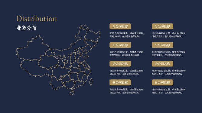 高端大气企业宣传PPT模板