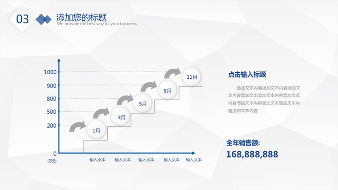 简约年终总结汇报PPT模板