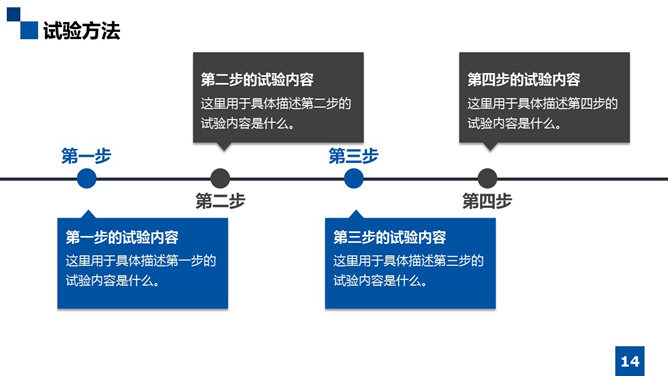 大气严谨学术汇报PPT模板