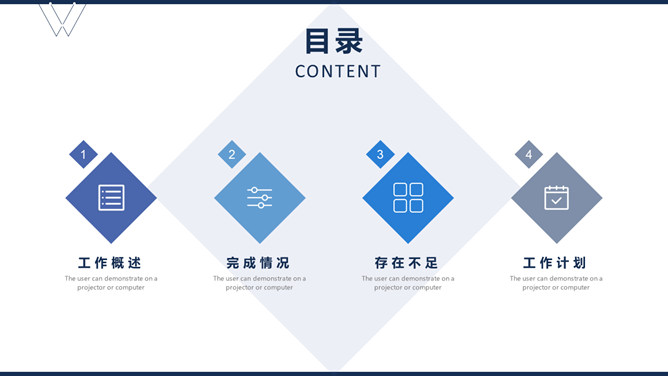 简约大气商务汇报PPT模板