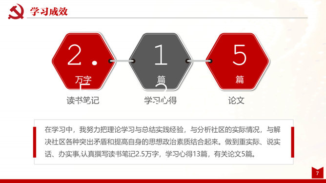 支部述职述廉述责报告PPT模板