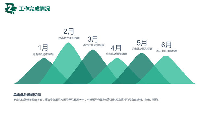 创意墨迹工作总结计划PPT模板