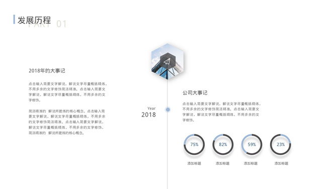 极简创业商业计划书PPT模板