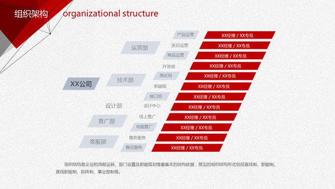 黑红几何商业计划书PPT模板